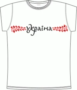 Украина - рушник White